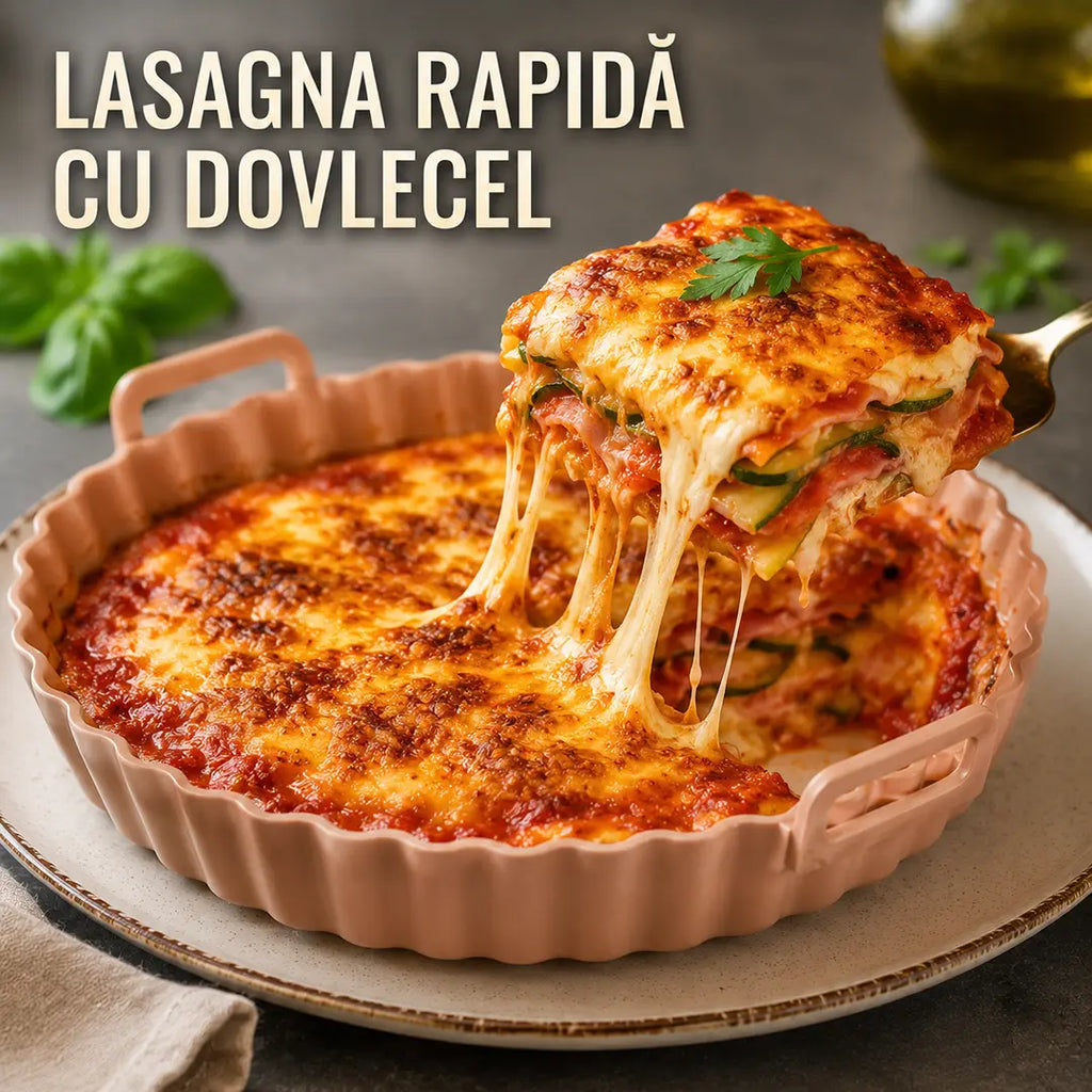 LASAGNA RAPIDĂ CU DOVLECEL