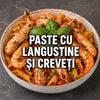 PASTE CU LANGUSTINE ȘI CREVEȚI