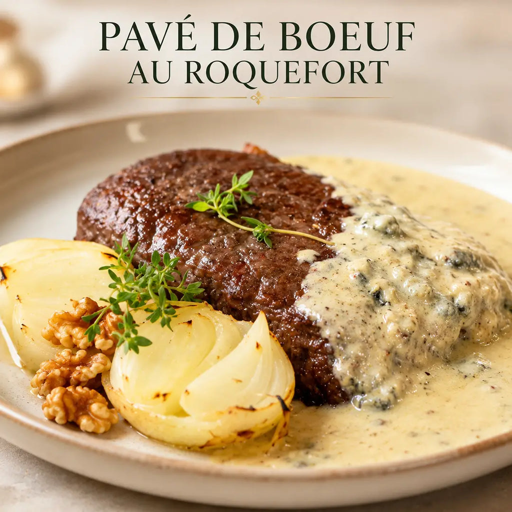 PAVÉ DE BOEUF AU ROQUEFORT