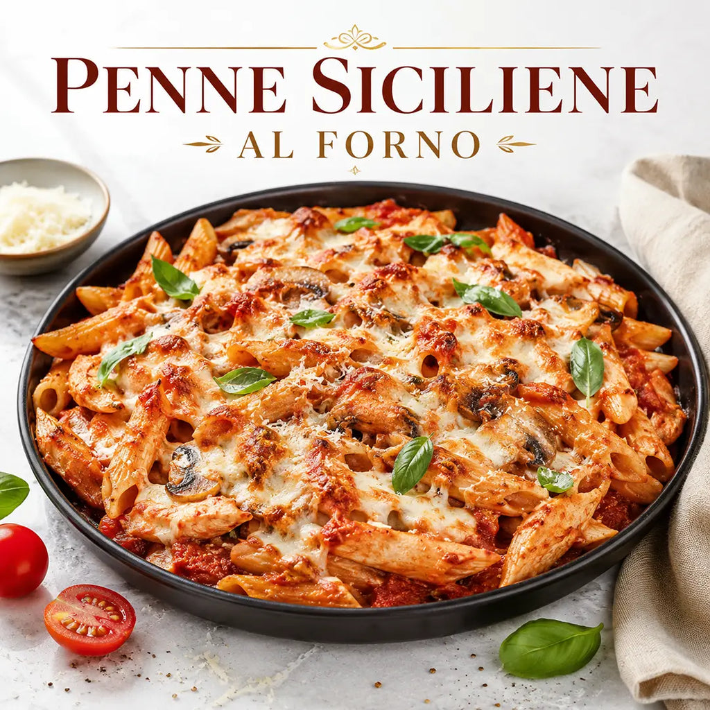 PENNE SICILIENE AL FORNO