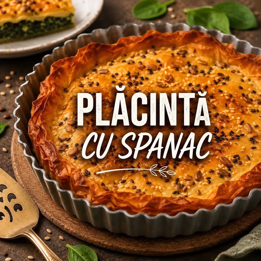 PLĂCINTĂ CU SPANAC