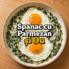 SPANAC CU PARMEZAN ȘI OU