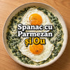 SPANAC CU PARMEZAN ȘI OU