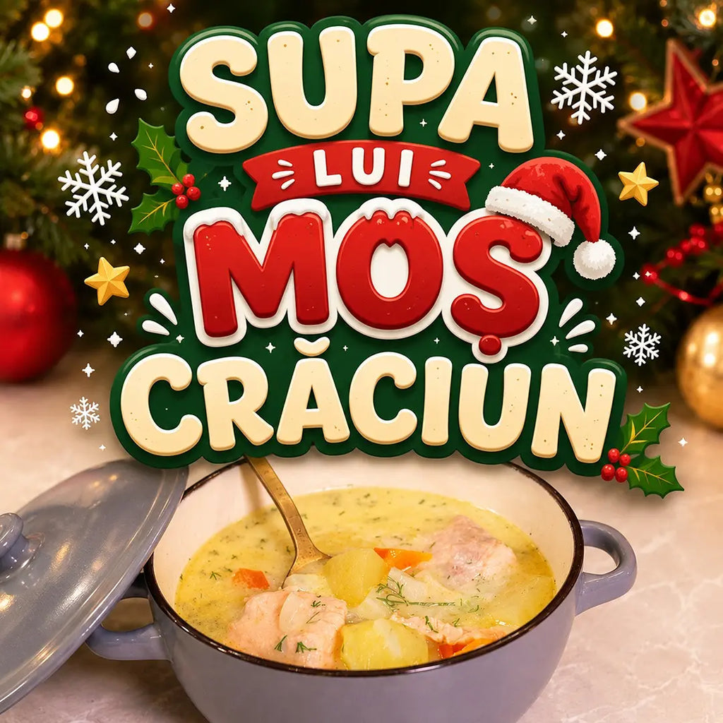 SUPA LUI MOȘ CRĂCIUN (CIORBĂ DE SOMON)