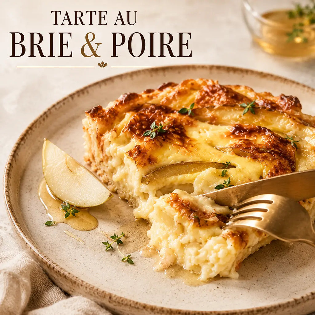 TARTE AU BRIE&POIRE