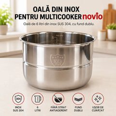 Oală inox multicooker