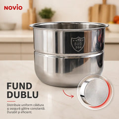 Oală inox multicooker