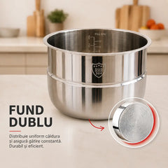 Oală inox multicooker