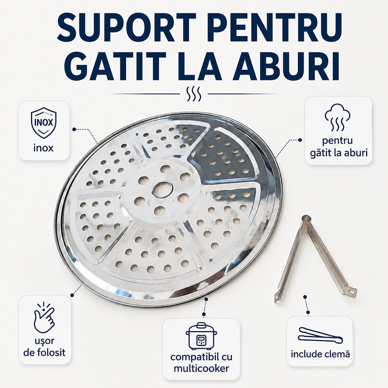 Suport pentru gătit la aburi